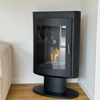 ScandiFlames Trenton Pedestal Bioethanol Stove detail view
