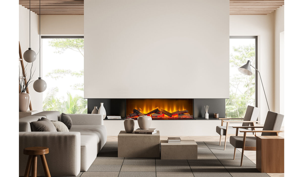 Acantha Aspire 100 Panoramic Media Wall Electric Fire