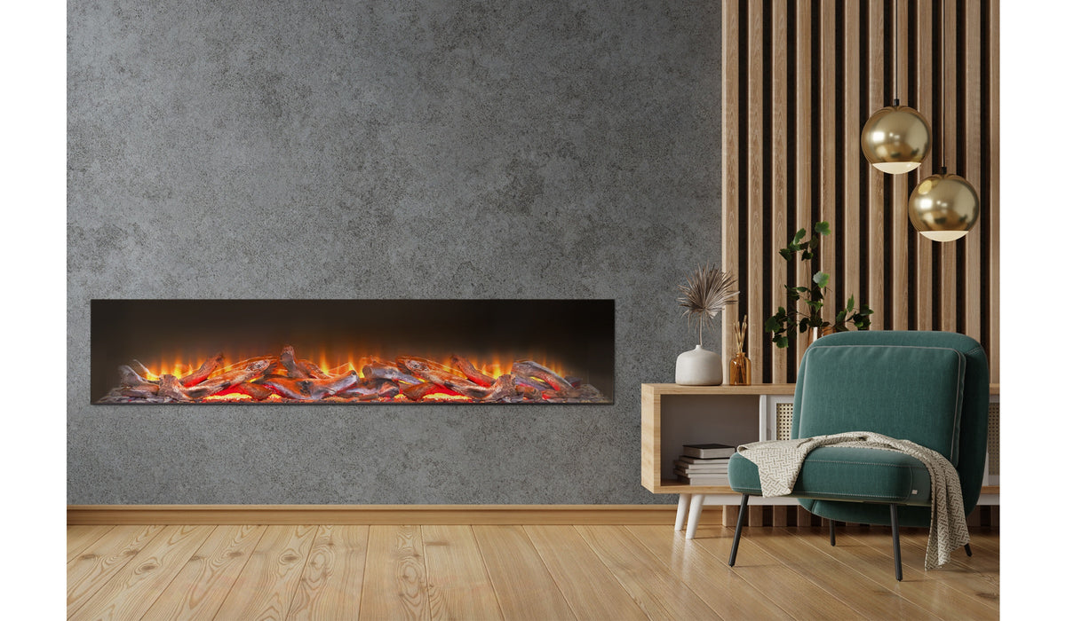 Acantha Ignis 2000 Fully Inset Media Wall Electric Fire - supplier product view 1