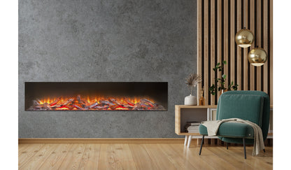 Acantha Ignis 2000 Fully Inset Media Wall Electric Fire - supplier product view 1