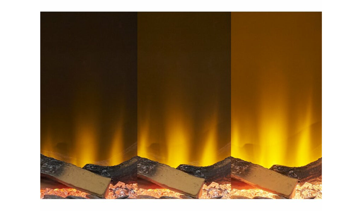 Acantha Nexus Pre-Built Concrete Effect Fully Inset Media Wall with TV Recess - supplier product view 10