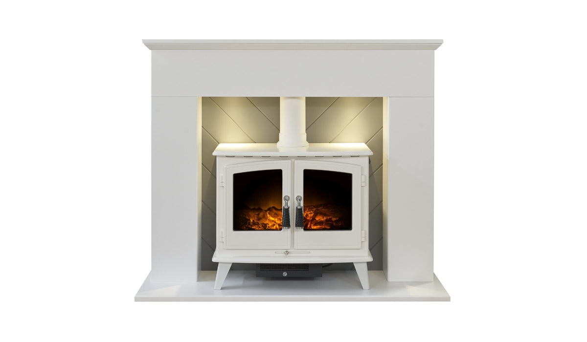 Adam Corinth Stove Fireplace