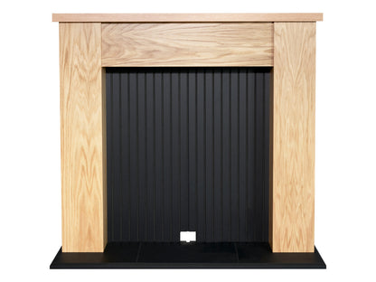 adam new england stove fireplace - view