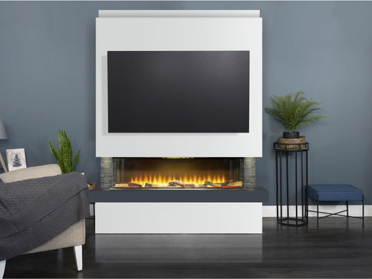 Adam Sahara Pre-Built Panoramic Media Wall 4 – view 1