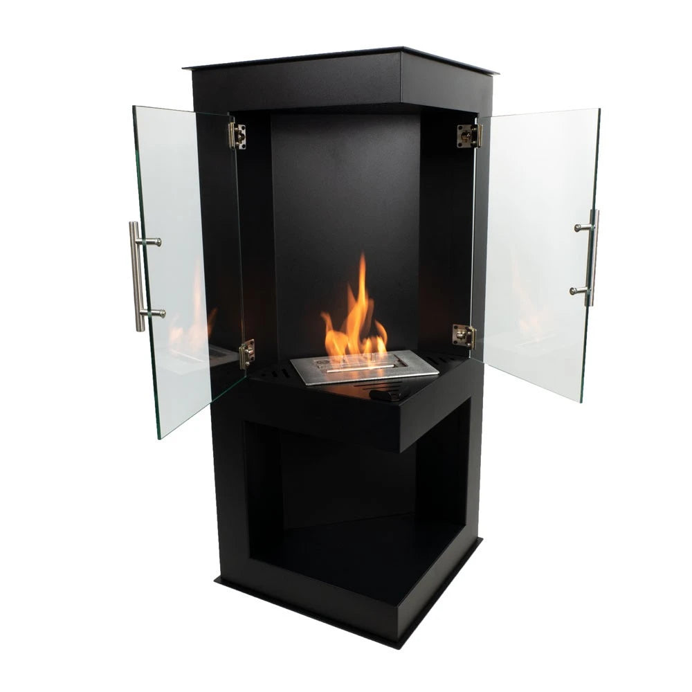 ScandiFlames Alaska Corner Bioethanol Stove detail view