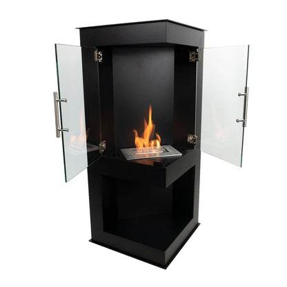 ScandiFlames Alaska Corner Bioethanol Stove detail view