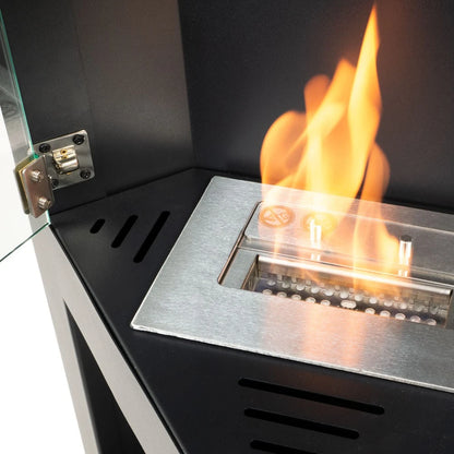 ScandiFlames Alaska Corner Bioethanol Stove detail view