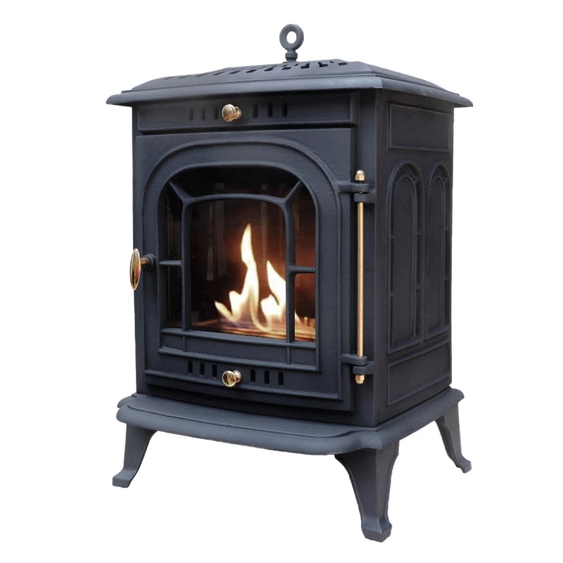 ScandiFlames Altar Cast Iron Bioethanol Stove detail view