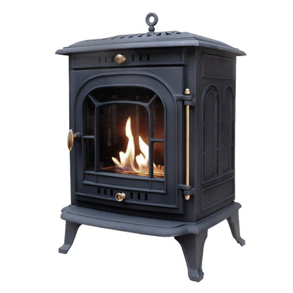 ScandiFlames Altar Cast Iron Bioethanol Stove detail view