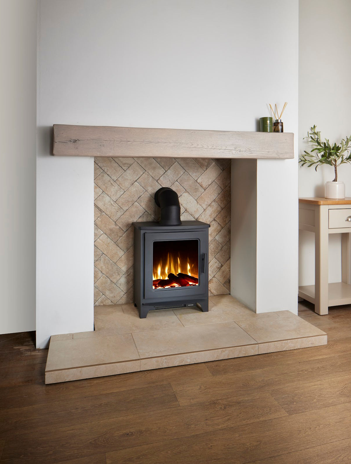 Firetti Milan Electric Stove view 1