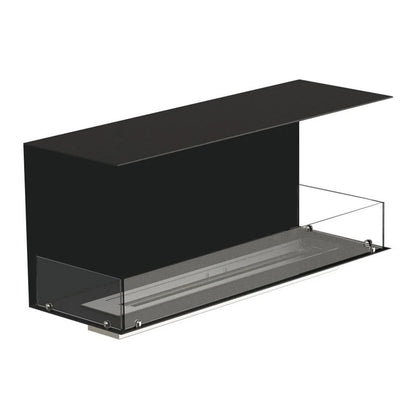 FOCO Three 1200 Built-in Bioethanol Fireplace - supplied product configuration