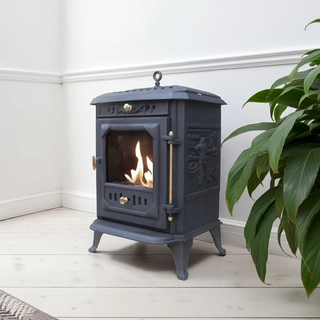 ScandiFlames Ulvik Cast Iron Bioethanol Stove