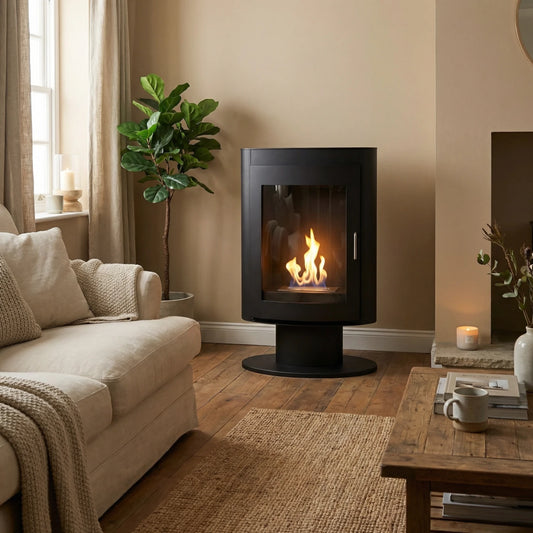 ScandiFlames Trenton Pedestal Bioethanol Stove