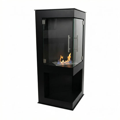 ScandiFlames Alaska Corner Bioethanol Stove detail view