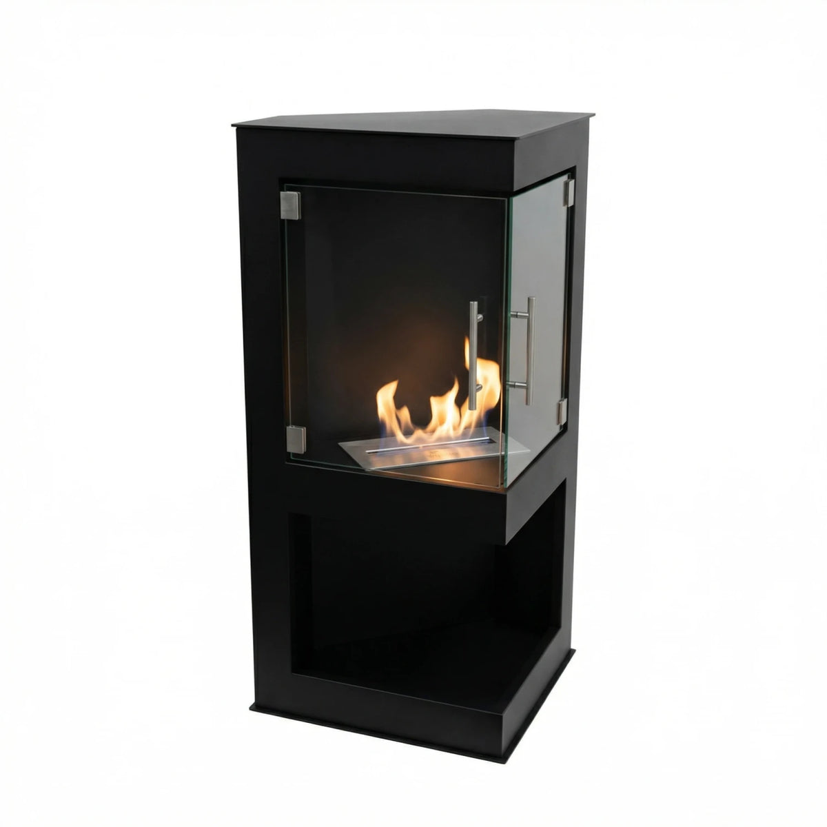 ScandiFlames Alaska Corner Bioethanol Stove detail view