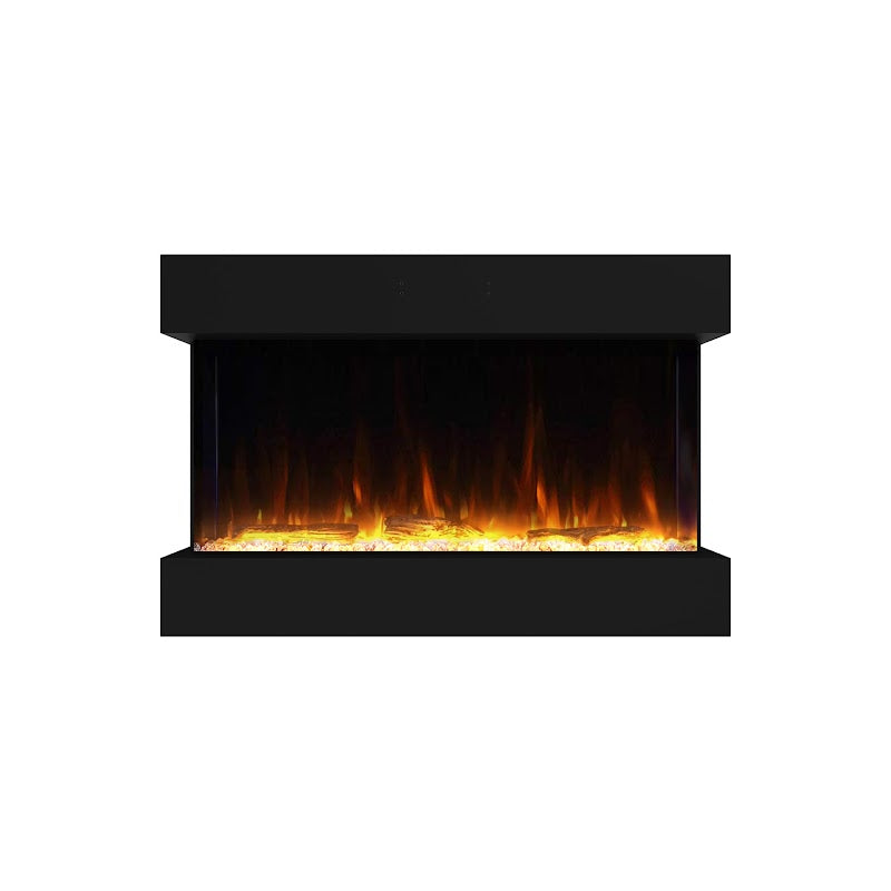 ScandiFlames Feroza 101 cm Electric Fireplace shown in a room setting