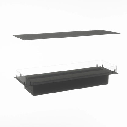 FOCO Myst Four 1200 Water Vapour Fireplace - supplied product configuration