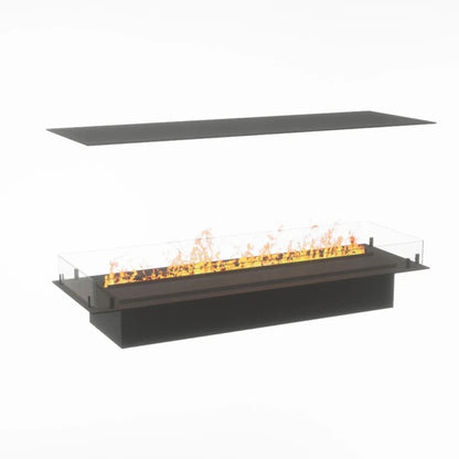 FOCO Myst Four 1200 Water Vapour Fireplace - supplied product configuration