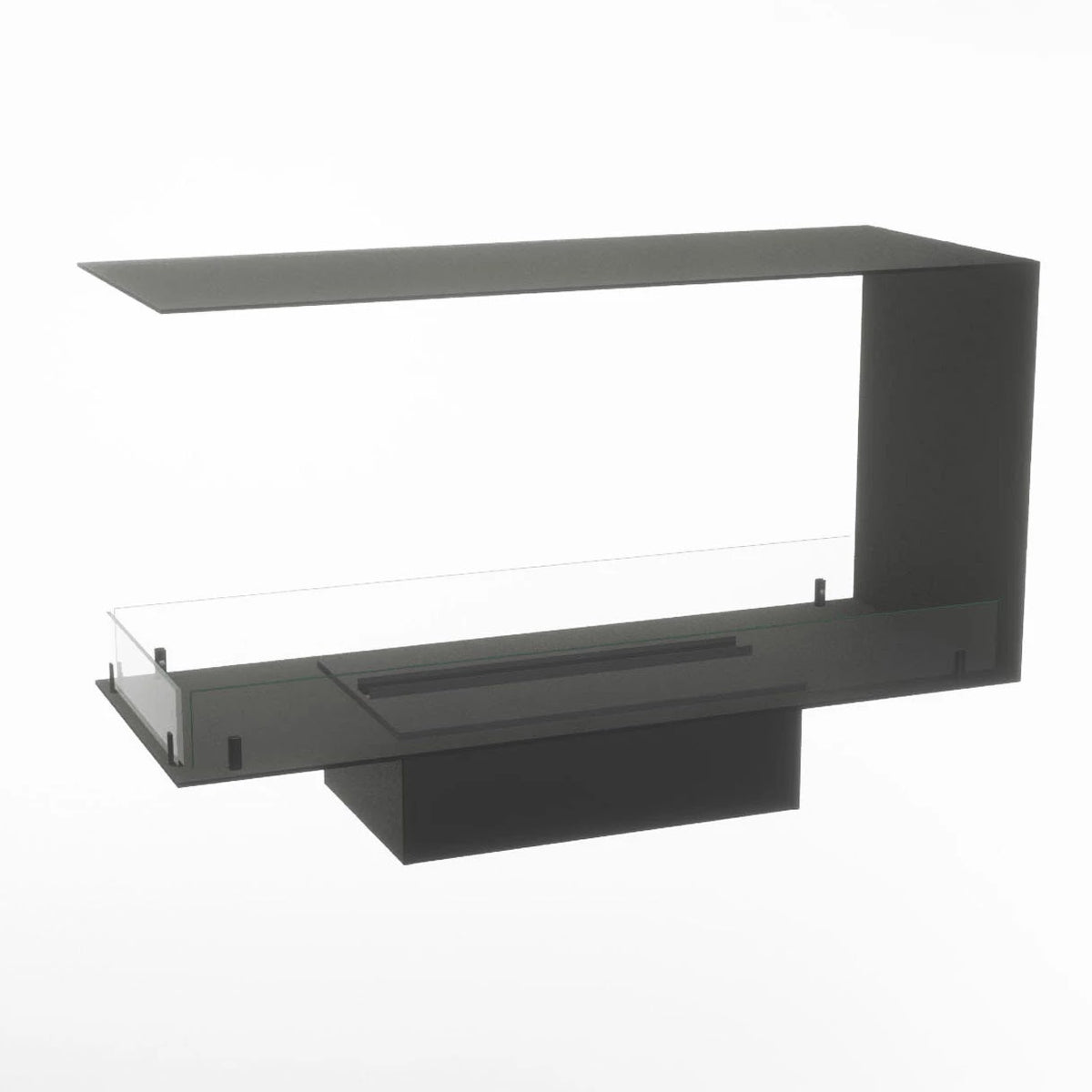 FOCO Myst Room Divider 1000 Water Vapour Fireplace shown in a room setting