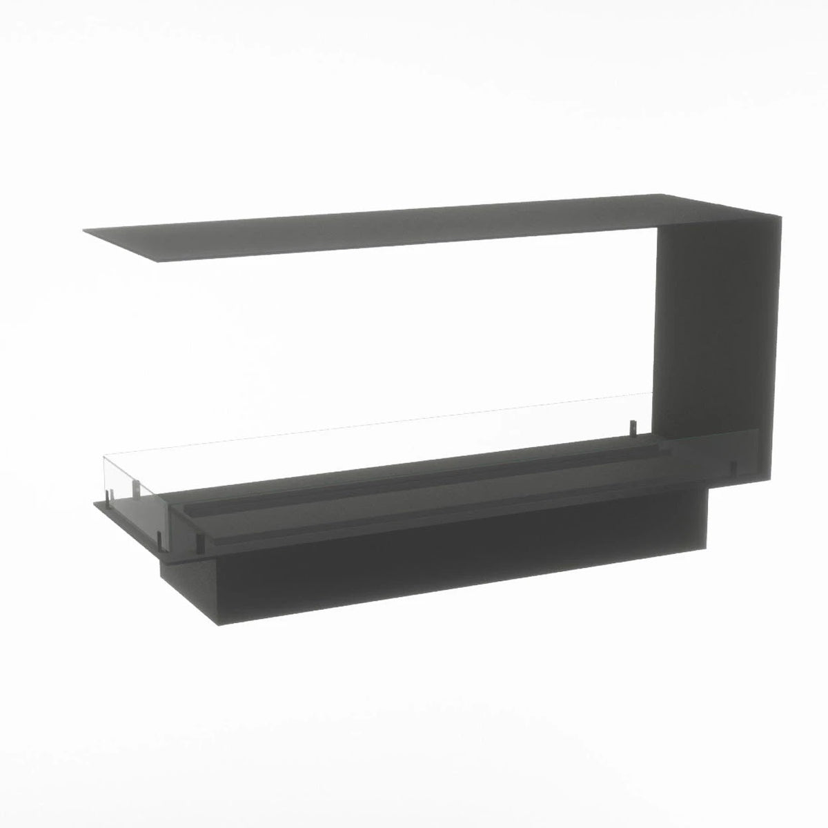 FOCO Myst Room Divider 1200 Water Vapour Fireplace shown in a room setting