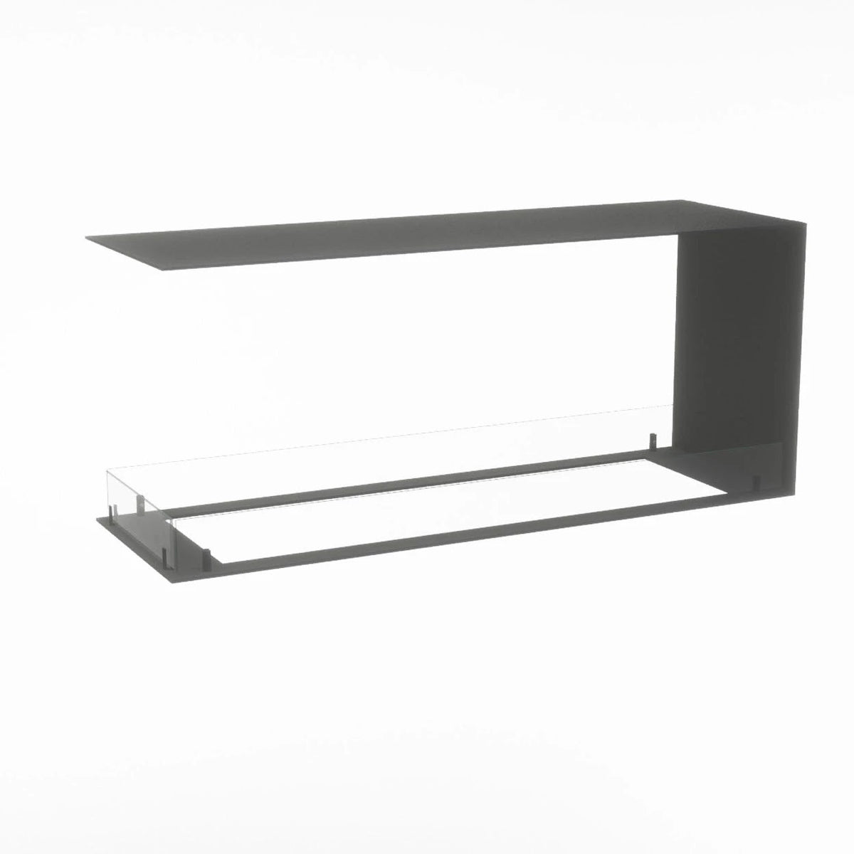 FOCO Myst Room Divider 1200 Water Vapour Fireplace shown in a room setting