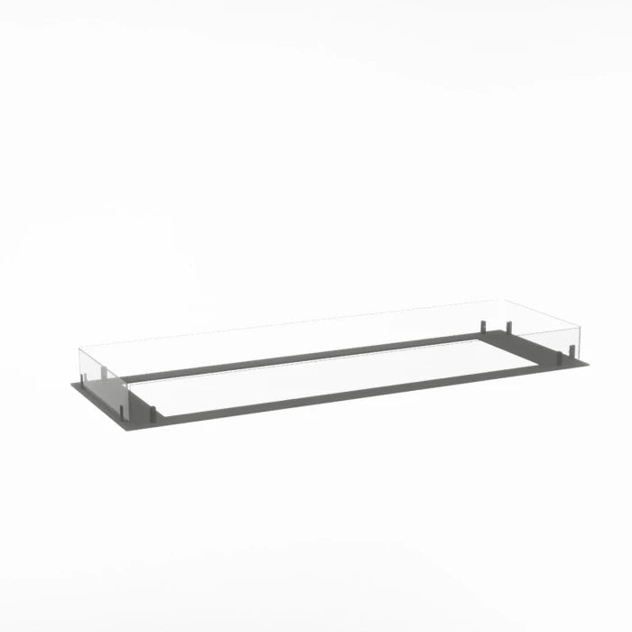 FOCO Myst Free 1200 Water Vapour Fireplace - supplied product configuration