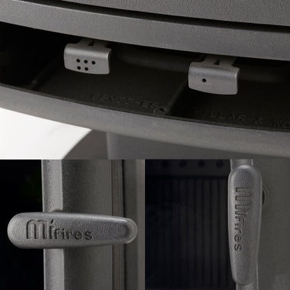 MI Fires FirePod 5kW Pedestal Woodburning — alternate view 4