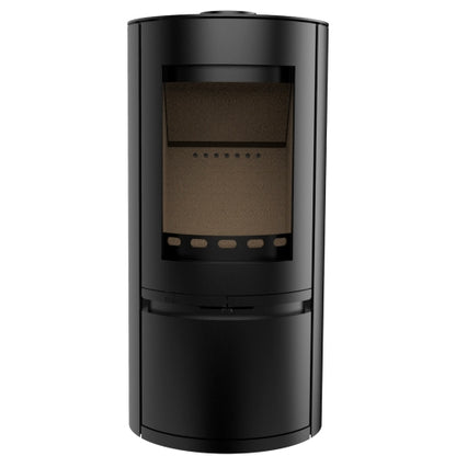 MI Fires Rondo with Door 4.9kW Woodburning — alternate view 5