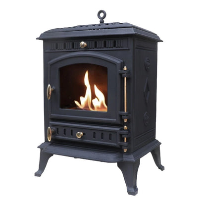 ScandiFlames Molde Cast Iron Bioethanol Stove detail view