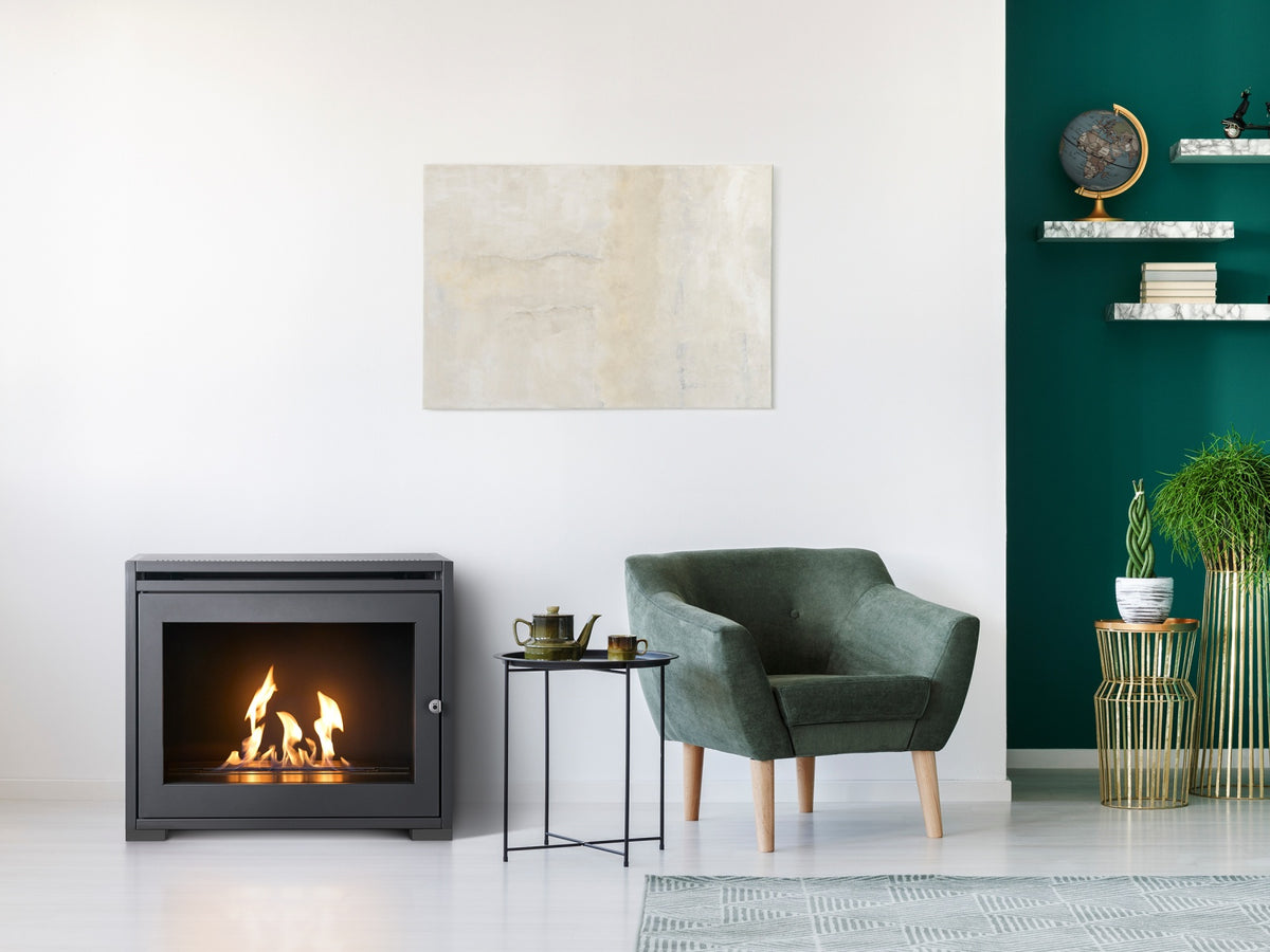 oko s6 bio ethanol stove view