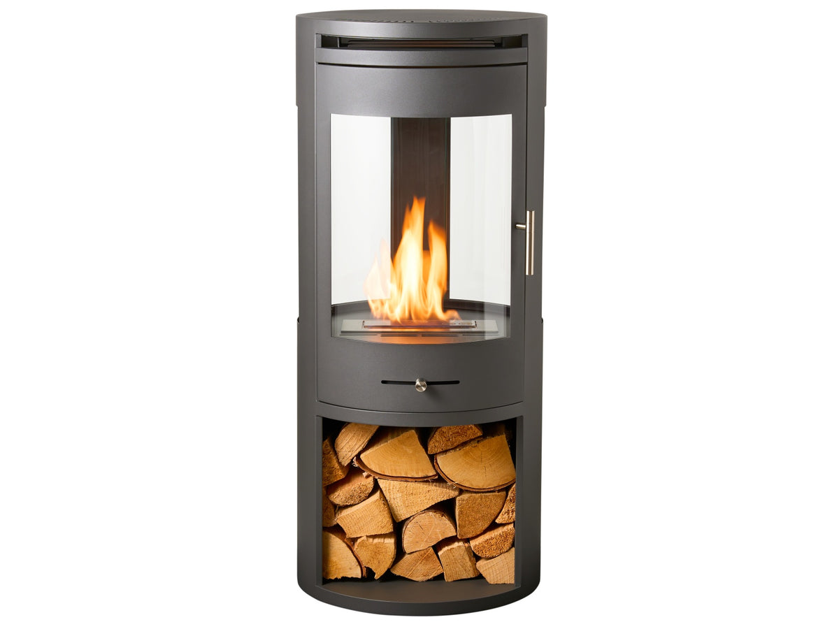 oko s7 bio ethanol cylinder stove principal view