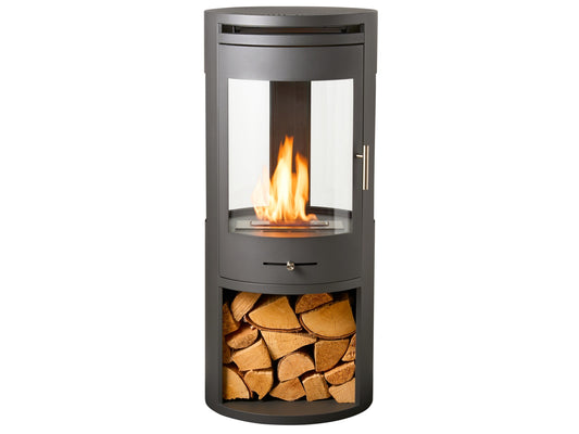 oko s7 bio ethanol cylinder stove principal view