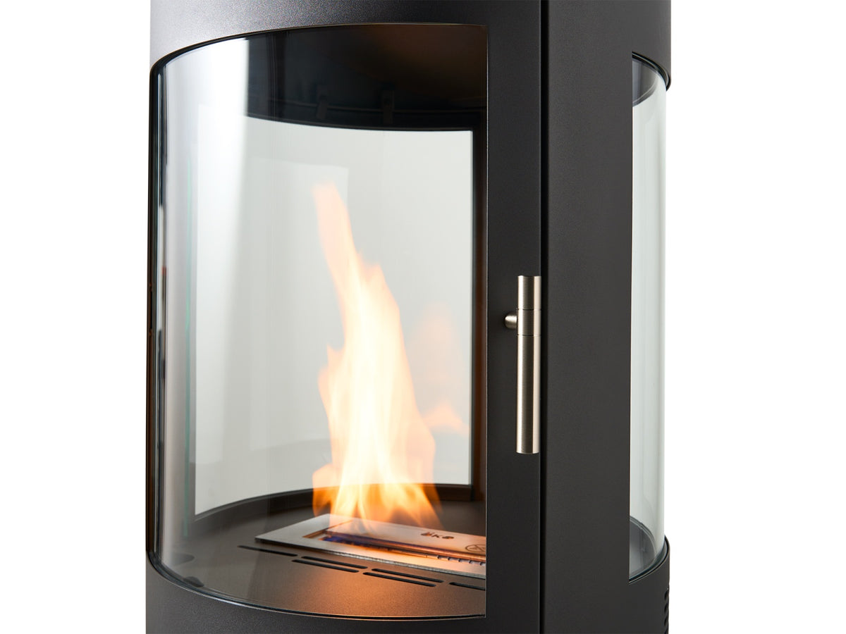oko s7 bio ethanol cylinder stove view