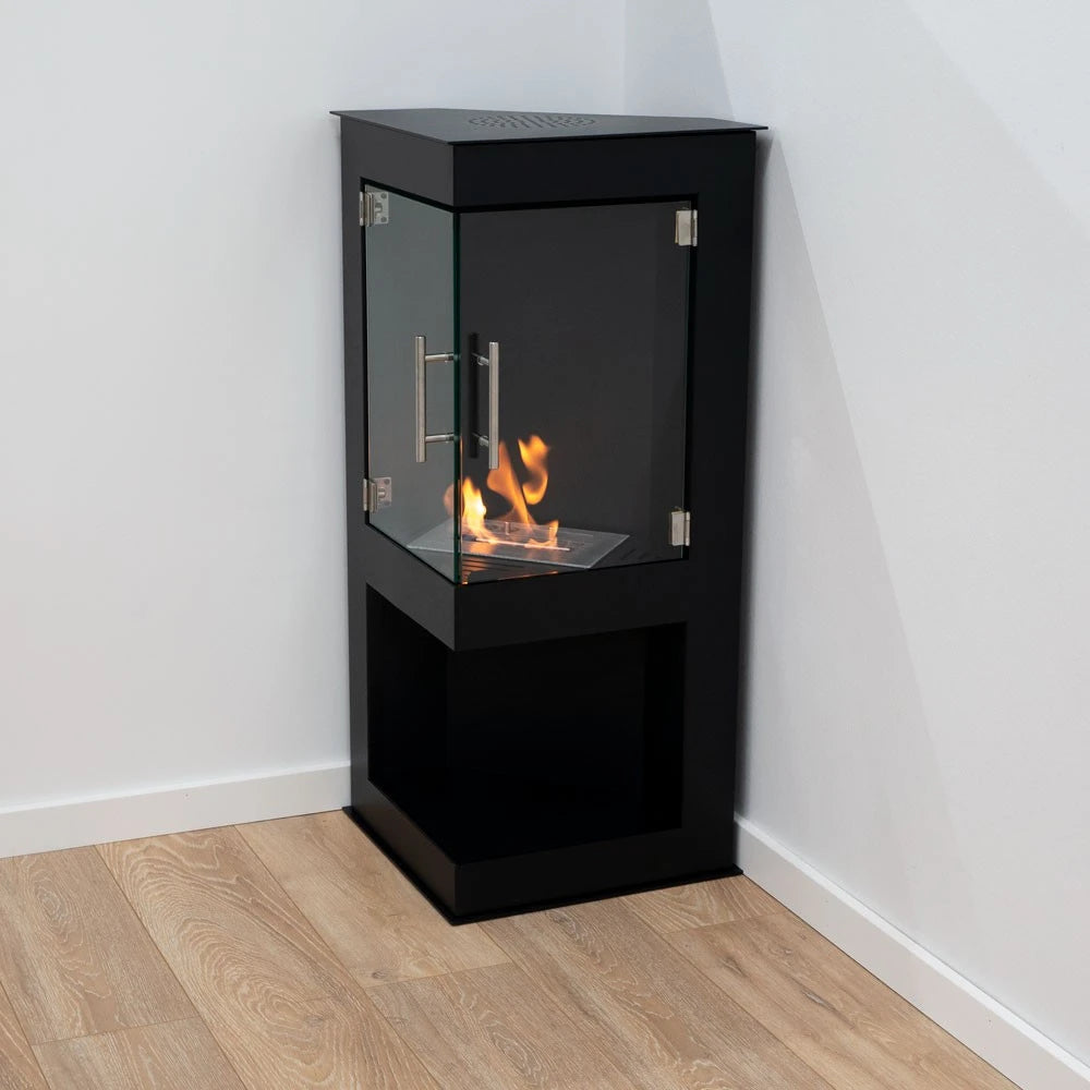 ScandiFlames Alaska Corner Bioethanol Stove detail view