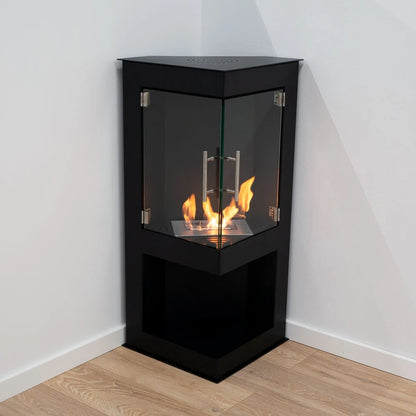ScandiFlames Alaska Corner Bioethanol Stove detail view
