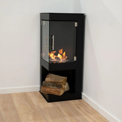 ScandiFlames Alaska Corner Bioethanol Stove detail view