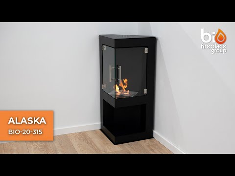 ScandiFlames Alaska Corner Bioethanol Stove product video