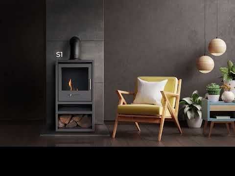 oko s5 bio ethanol cylinder stove video