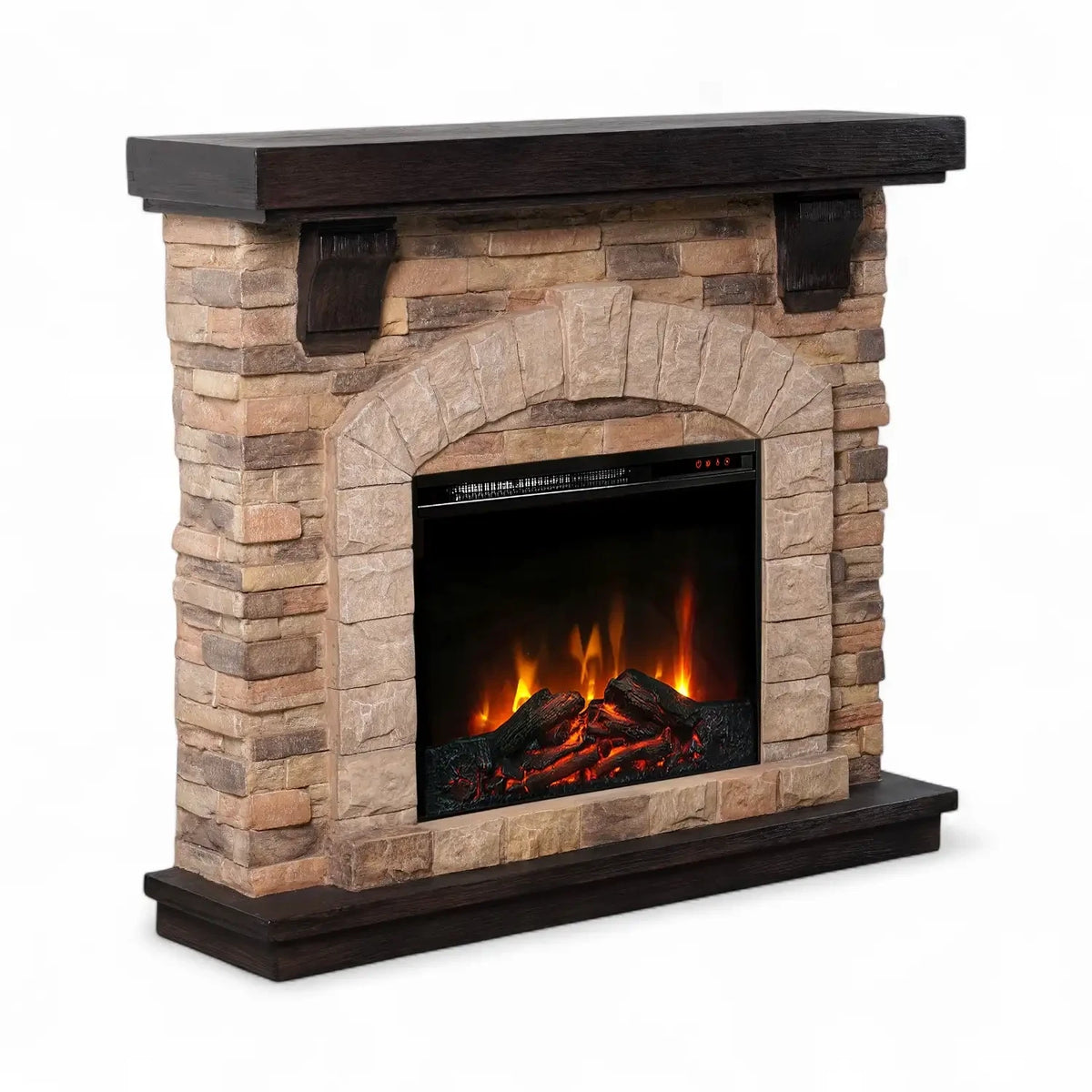 Eira electric mantel fireplace