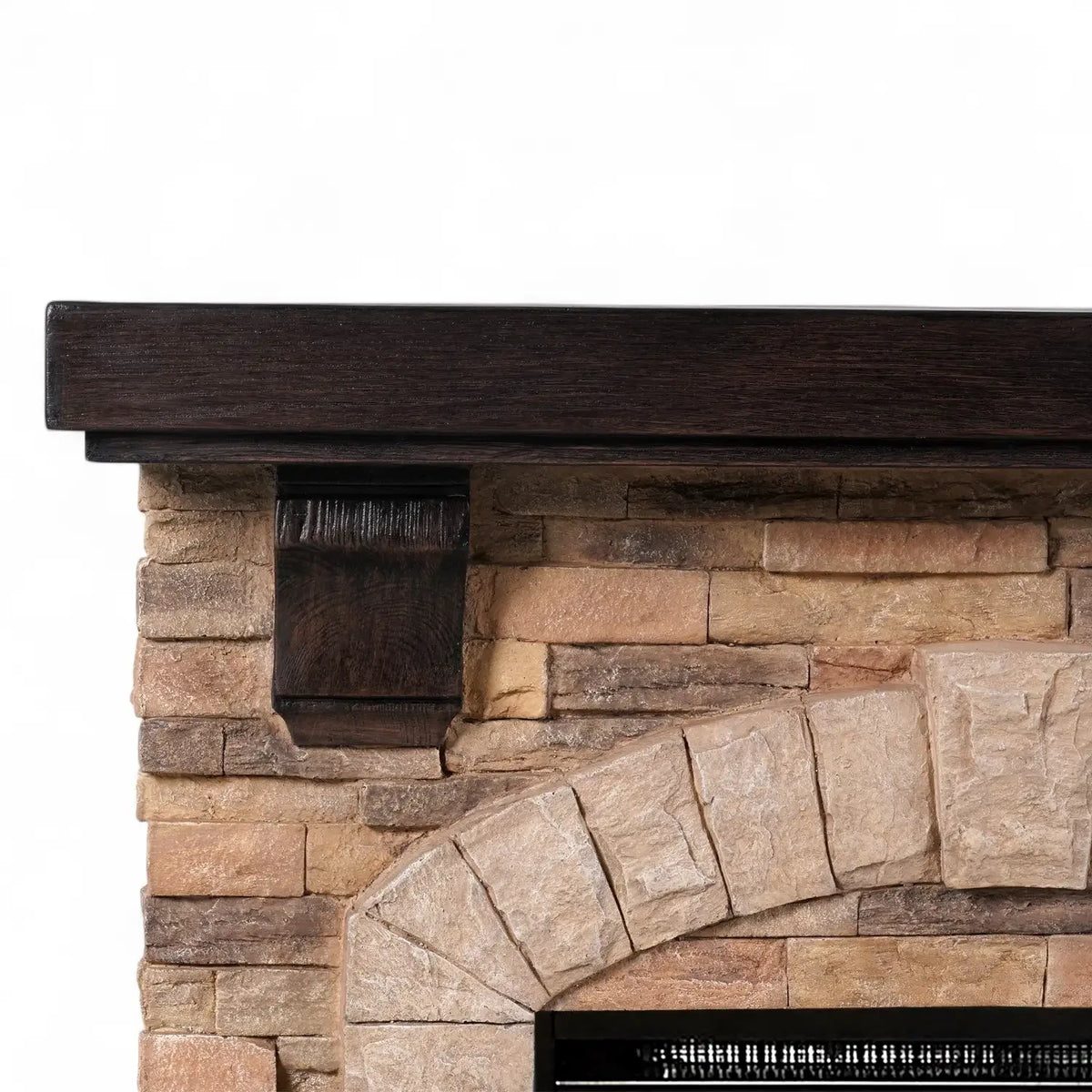 Eira electric mantel fireplace view 3