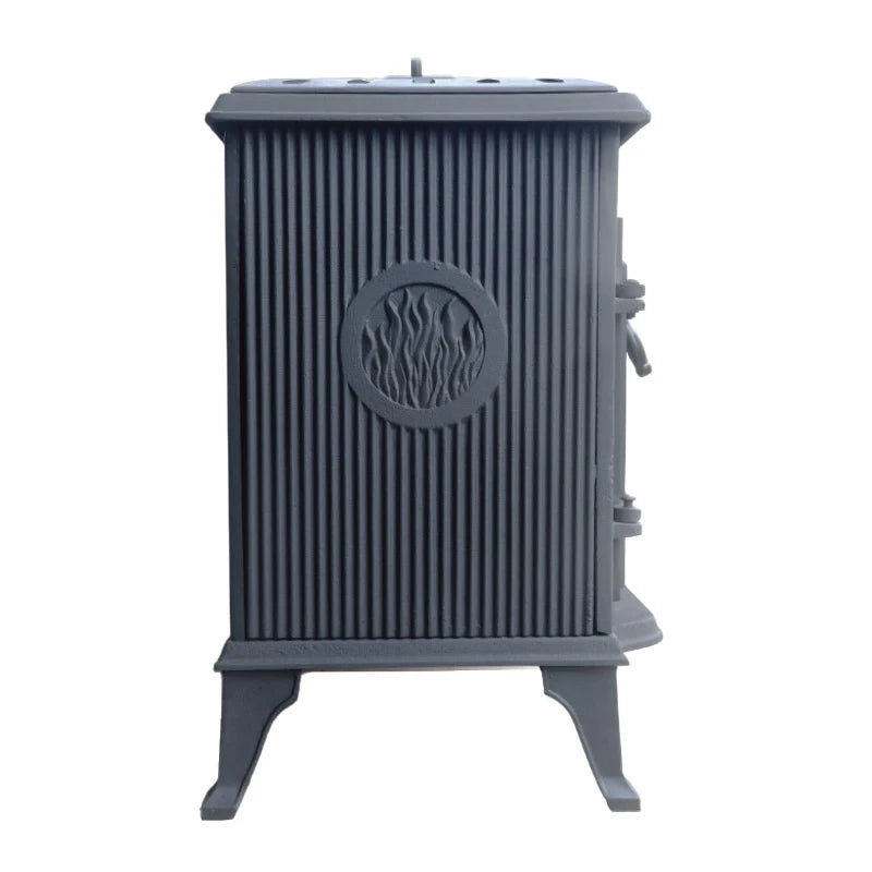 ScandiFlames Spitsbergen Cast Iron Bioethanol Stove detail view