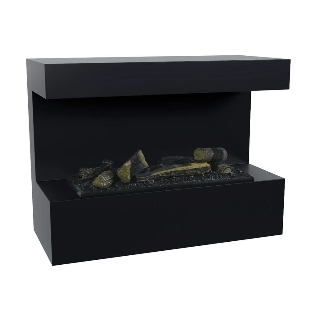 Steinsdal Black water vapour fireplace - view 1