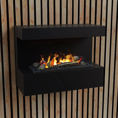Steinsdal Black water vapour fireplace - view 3